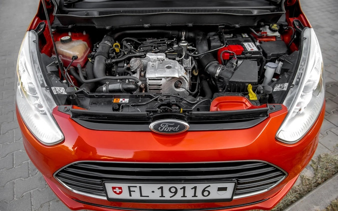 Ford B-MAX cena 32900 przebieg: 143111, rok produkcji 2012 z Radom małe 497
